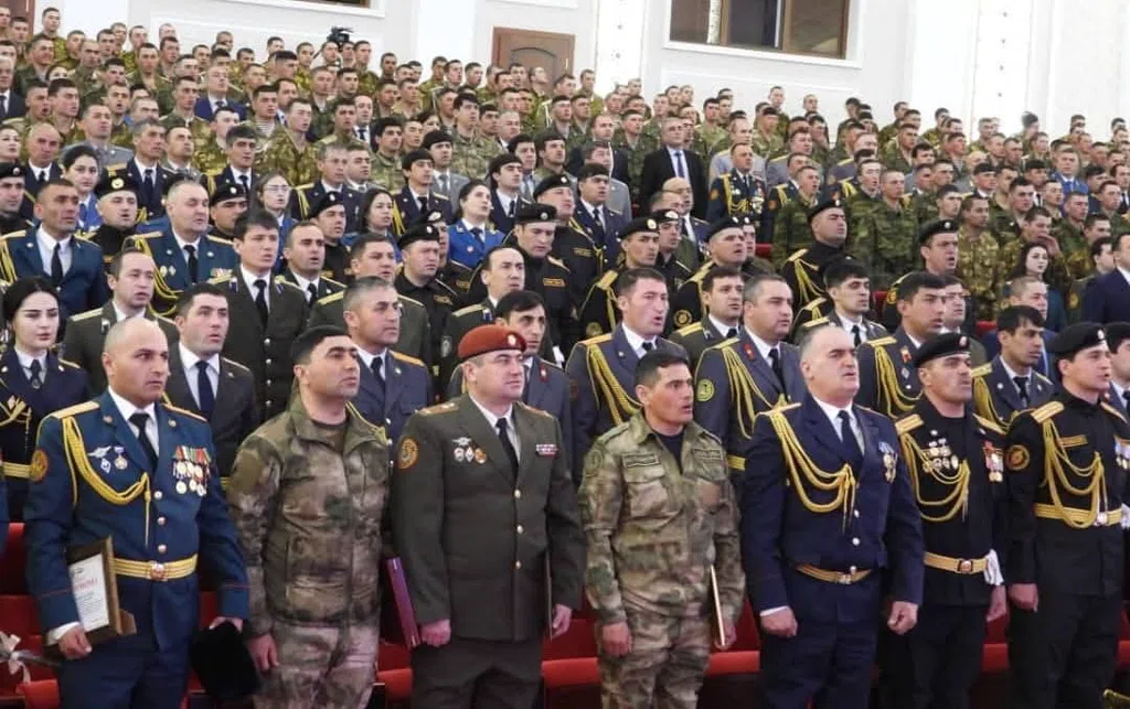 ВМКБ. Таҷлил аз 32–умин солгарди таъсисёбии Қувваҳои Мусаллаҳи Ҷумҳурии Тоҷикистон
