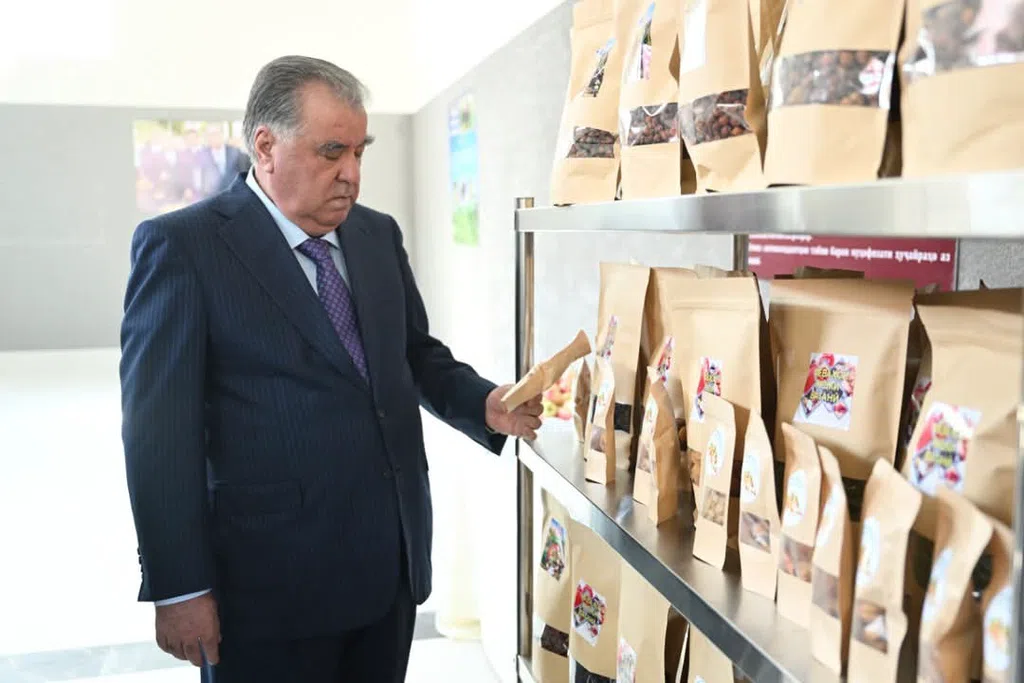 Президенти Ҷумҳурии Тоҷикистон Эмомалӣ Раҳмон дар ноҳияи Ванҷ Парки саноатиро мавриди истифода қарор доданд Июн 25, 2025