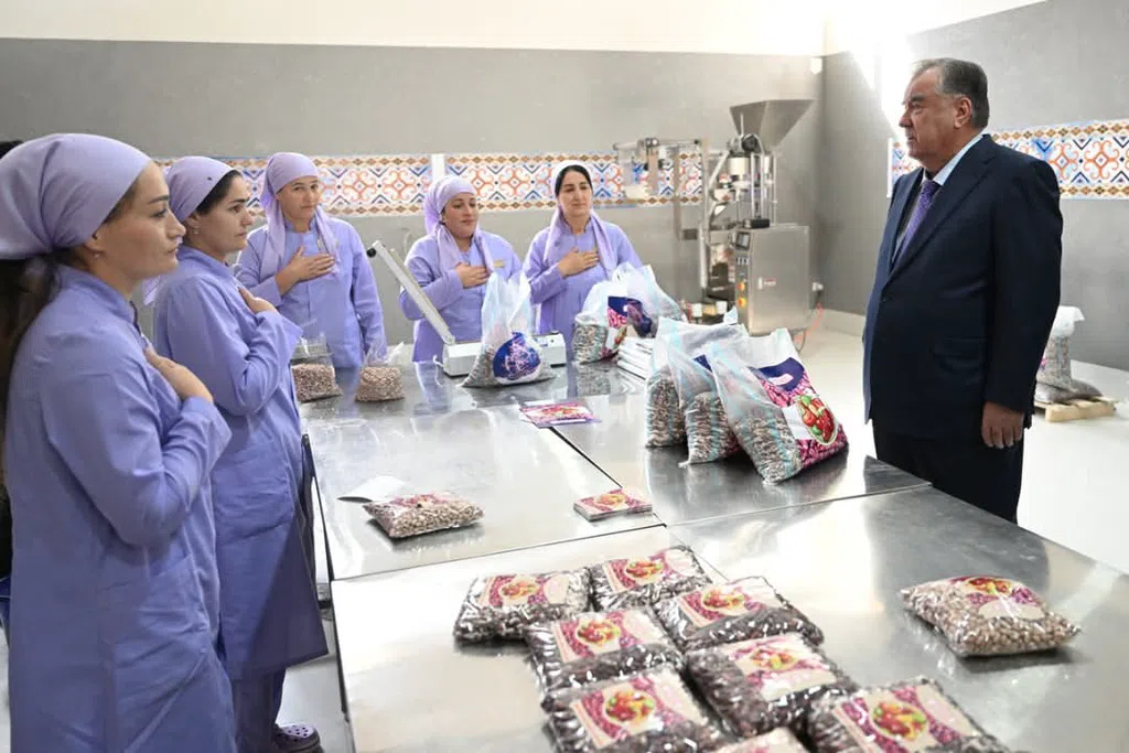 Президенти Ҷумҳурии Тоҷикистон Эмомалӣ Раҳмон дар ноҳияи Ванҷ Парки саноатиро мавриди истифода қарор доданд Июн 25, 2025