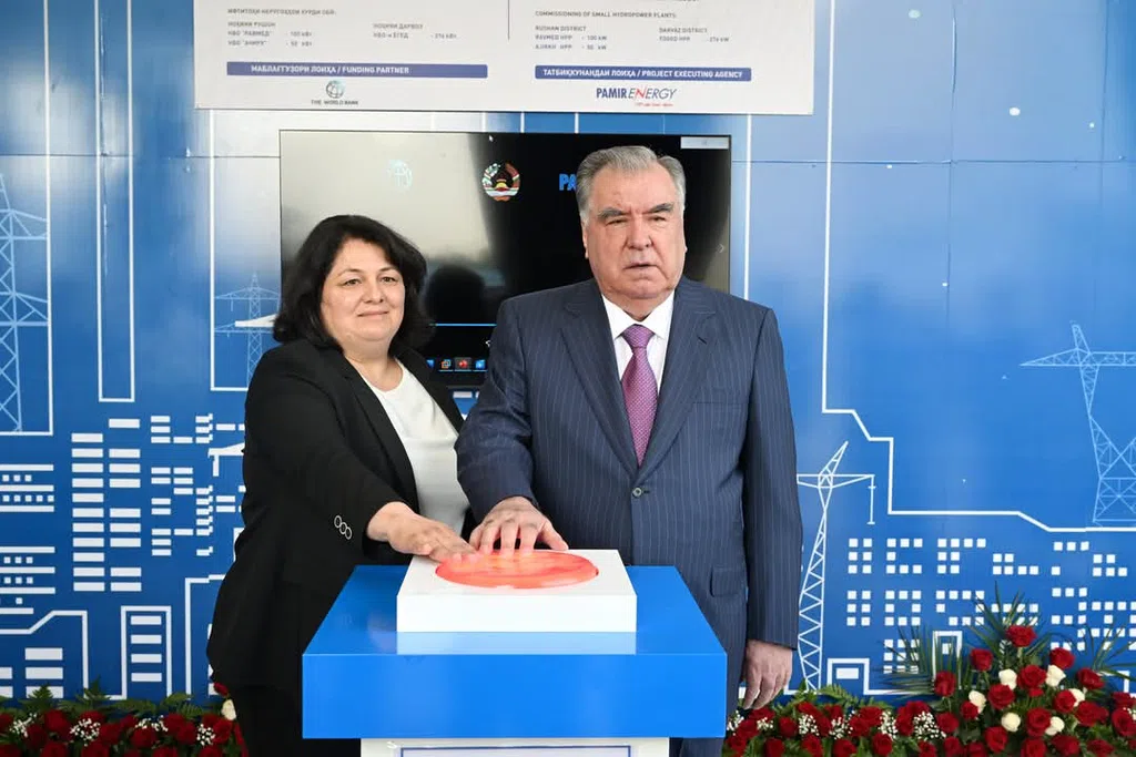 Ба истифода додани Зеристгоҳи барқии 110/35/10 кВ ва 4 неругоҳи барқии обии хурд дар ноҳияи Рӯшон