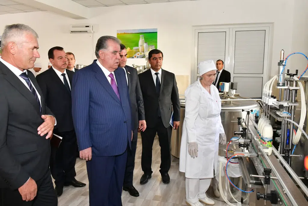 Ифтитоҳи Корхонаи маҳсулоти ширӣ ва нонӣ ҶДММ Ганҷи Рӯшон 26.06.2025