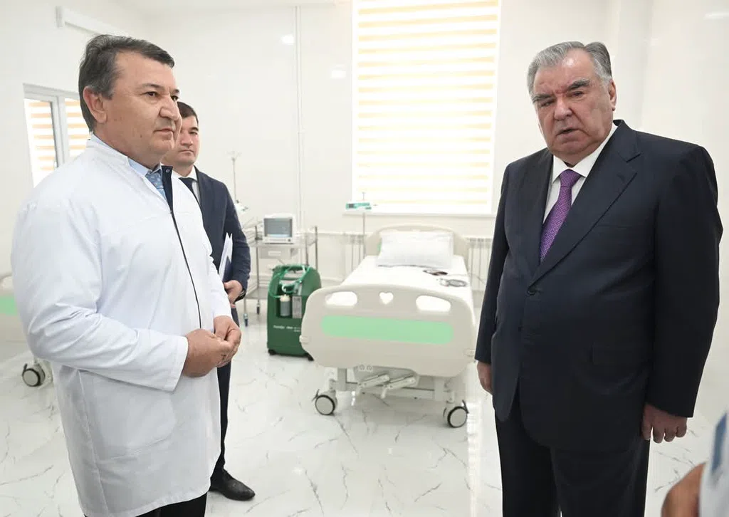 Ифтитоҳи беморхонаи сироятӣ дар ноҳияи Роштқалъа 26.06.2025